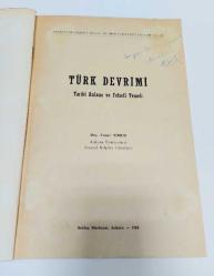 Türk Devrimi Tarihi Anlamı ve Felsefi Temeli i [İLK BASKI, İMZALI]