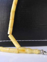 TAM EL BOY 925 AYAR GÜMÜŞ PÜSKÜLLÜ ORJİNAL UKRAYNA KAYA DAMLA KEHRİBAR TESPİH