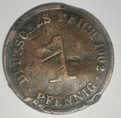 ALMANYA 1902 1 PFENNIG