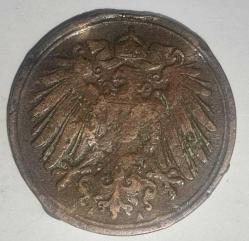 ALMANYA 1902 1 PFENNIG