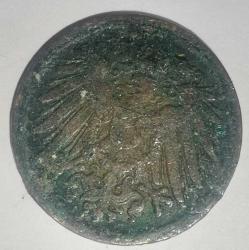 ALMANYA 1907 1 PFENNIG