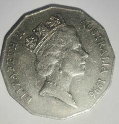 AVUSTRALYA 1996  50 CENT