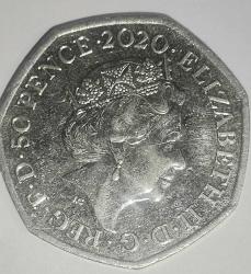 İNGİLTERE 2020   50 PENCE  HATIRA  British Diversity