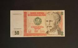 Peru 50 Intis 1987 ÇİL