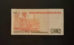 Peru 50 Intis 1987 ÇİL