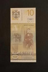 Sırbistan 10 Dinar 2006 ÇİL