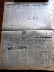Vatan Gazetesi - 9 Mart 1957 - Ahmet Emin Yalman Köşe Yazısı - İsmet İnönü Gazetemize Beyanat Verdi - Ruslara Komünistler Bile İnanmıyor - Macarlara Bütün Dünya Kucağını Açtı - Suriye Milletvekili Abdül Hadibe Maharani Türkiye'ye İltica Etti - Kırşehir'in Macerası Yazan Erol Ülgen - Pearl Harbor Baskınının Anlatılmayan Tarafları Yazan Walter Lord Yazı Dizisi - Amerikalı Ermeni Koleksiyoncu Arcutter Kazancian İstanbul'da - Ahmet Mithat Efendi'nin Bir Romanı Musullu Süleyman Sadeleştiren Behçet Necatigil Yazı Dizisi - İlahi Komedya Ve Peer Gynt -  NATO Kuvvetleri Başkumandanı General Norstad Türkiye NATO Ve Bağdat Paktı Arasında Bir Kilit Noktasıdır - Irak Prensi Abdulillah Bugün Gidiyor - Çanakkale Türk'ün Kahramanlık Destanı Yazan Alan Moorehead Yazı Dizisi - Reşat Nuri Güntekin İçin Yazan Ruşen Eşref Ünaydın Yazı Dizisi - 1001 Gece Masalları Hazırlayan Suat Taşer Yazı Dizisi - Ev Kadın Moda - Burç Falı - Macar Ujpeşt Takımı Kafile Başkanı Sebes İzmir Futbolunu İlerlemiş Gördüm Dedi