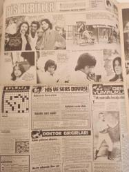 Olay Haftalık, Aktüalite ve Magazin Gazetesi - 30 Temmuz 1982 - Sayı:71 - Yedi yıllık aşkı bu fotoğraflar son verdi - Mazi kalbimde bir yaradır - Gülistan Okan - Can İmer - Urfa'nın tozuyla sahneye çıktı - İbrahim Tatlıses - Bayram ziyafeti böyle olur - Nükhet Duru - Hasan Epirden - Bir teselli ver - Ziya Keskiner - Adile Naşit - Gelinliği sahnede giyebildi - Necla Nazır - Kahkaha köşesi - Tülin Tan , ''Bu kıyafetle televizyona çıkmazsın'' diyen TV yetkililerine cevap verdi'' - Türkan Şoray şimdide Cihan Ünal'ı kullanıyor - Safiye Ayla - Bütün parasını köpeğine bıraktı - Deniz Erkanat - Çıldırmak Üzere - Şimdide TRT'ye taktı - ''Dışı seni içi beni yakar'' - Cüneyt Arkın iki milyonu tepti - Dilber Ay - Aşkım Günahımdır fotoromanı - Zeynel Bağadır - Fahri Pehlivan - Ahmet Özer - Attila Atasoy artık sevgililere paydos diyor - Ahmet Selçuk İlkan - Haftanın Plakları - Çalışmaktan bir türlü bıkmıyor - Akın Uğurlu - Uzayan nişan Sevda Karaca'nın canına tak dedi - Serpil Nur - Tam Takım Gazete