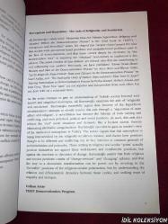 MODERNİTY DOES NOT TOLERATE SUPERSTİTİON THE RELİGİOUS AND SECULARS IN THE DEMOCRATİZATİON PROCESS / TESEV PUBLİCATİON / ALİ BAYRAMOĞLU / FERDA BALANCAR / İNGİLİZCE KİTAP (MODERNLİK, DEMOKRATİKLEŞME SÜRECİNDE DİNSEL VE ​​LAİK BATIL İNANÇLARA TOLERE ETMEZ)