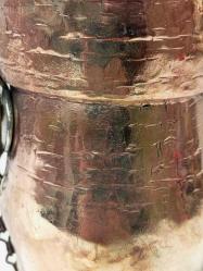 Nadir  Polisajı Yapılmış Antika Osmanlı Bakır Depme