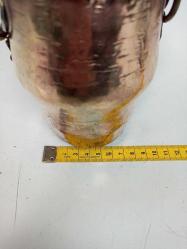 Nadir  Polisajı Yapılmış Antika Osmanlı Bakır Depme