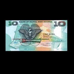 PAPUA YENİ GİNE (1988-1995) - 10 Kina (ÇİL 10/10)