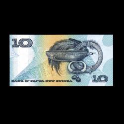 PAPUA YENİ GİNE (1988-1995) - 10 Kina (ÇİL 10/10)