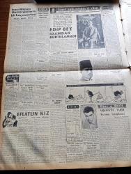 Vatan Gazetesi - 24 Haziran 1957 - Kıbrıs Ve Yeni Sefir Yazan Ahmet Emin Yalman Köşe Yazısı - İsmet İnönü Ve Fevzi Lütfi Karaosmanoğlu Osman Bölükbaşı'yı Müdafaa Edecek - CHP Genel Sekreteri Kasım Gülek Seçimlerin Günü Devlet Sırrı Mıdır Dedi - Hürriyet Partisi Mebusu İbrahim Öktem'e Göre Cumhuriyetten Beri Anayasa Bu Derece İhlal Edilmemiştir - Fransa'ya Karşı Cihad İlanı İstendi - BBC Televizyon Ekibi Başvekil Adnan Menderes İle Görüşemedi - Eflatun Kız Yazan Nihal Yeğinobalı Yazı Dizisi - İzmir Suikastının İç Yüzü General Ali Fuat Cebesoy Yazıyor Yazı Dizisi - Engin Cezzar'ın Başarısı Fotoğraf - Doğu Anadolu'da Şeyhler Röportaj Mesut Özdemir - Yalman Hollywood'da Atatürk'ün Filmi'nin Senaryosunu Yazan Borden Chase'in Evinde - Son Zelzeler Yazan Nejat Arıkan - Beşiktaş Altay'ı Farklı Yendi - Centilmen Koşusunu Jet Kazandı - Fenerbahçe Berlin Lig Karmasını 4 3 Yendi - Futbolumuzun İç Meseleleri Yazan Ali C. Akıncı - Federasyon Kupasında Son Puan Durumu - Gazeteci Cef Cob Çizen Peter