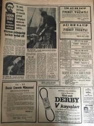 HÜRRİYET GAZETESİ 22 TEMMUZ 1968 YIL :21 SAYI :7268--36 Sene hapis yiyen iki ünlü iş adamı  ortadan kayboldu ---Şakiler 2 jandarmayı  öldürdü---CHP 18 yaşını dolduranlara oy hakkı tanınmasını istiyor ---Fazıl Küçük ile Kıbrıs a verilmek istenen statü  görüşülecek ---Öz oğluna karakolda dayak attırdı ---Audrey Hepburn  yemekte  İtalyan sevgilisini kendi elleriyle besledi ---26. Kalp Nakli Ameliyatı Amerika da Yapıldı ---Can ın satışı için yönetim  kuruluna  tam yetki verildi ---Yusuf :Anderlecht te oynarken ayağımda top tutmayacağım ---3,5 milyonluk takım Göztepe ---Adalar  Susporları Kulübü Yüzmede Şampiyon Oldu ---Kaleci Yavuz  Fenerbahçe  formasını benden  kimse alamaz ---Mefharet Atalay çalışmak için gittiği Münih te şarkı söylemeye başladı ---Kışladan savcılığa dilekçe yazıp  ,karısını zina yaparken yakalattı --Çekoslovakya ikili müzakerelerin Rus topraklarında yapılmasına karşı --