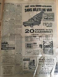 HÜRRİYET GAZETESİ 22 TEMMUZ 1968 YIL :21 SAYI :7268--36 Sene hapis yiyen iki ünlü iş adamı  ortadan kayboldu ---Şakiler 2 jandarmayı  öldürdü---CHP 18 yaşını dolduranlara oy hakkı tanınmasını istiyor ---Fazıl Küçük ile Kıbrıs a verilmek istenen statü  görüşülecek ---Öz oğluna karakolda dayak attırdı ---Audrey Hepburn  yemekte  İtalyan sevgilisini kendi elleriyle besledi ---26. Kalp Nakli Ameliyatı Amerika da Yapıldı ---Can ın satışı için yönetim  kuruluna  tam yetki verildi ---Yusuf :Anderlecht te oynarken ayağımda top tutmayacağım ---3,5 milyonluk takım Göztepe ---Adalar  Susporları Kulübü Yüzmede Şampiyon Oldu ---Kaleci Yavuz  Fenerbahçe  formasını benden  kimse alamaz ---Mefharet Atalay çalışmak için gittiği Münih te şarkı söylemeye başladı ---Kışladan savcılığa dilekçe yazıp  ,karısını zina yaparken yakalattı --Çekoslovakya ikili müzakerelerin Rus topraklarında yapılmasına karşı --