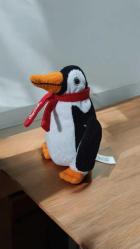 coca cola promasyonu atkılı peluş penguen 18 cm