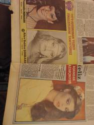 Kelebek Ev Gazetesi manşet  sayfası -  25 Mayıs 1977  -  Yeliz ,Nokta ile Virgül kız arıyor