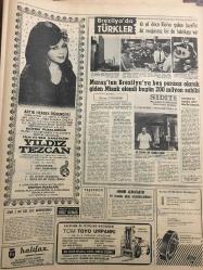 HÜRRİYET GAZETESİ 10 NİSAN 1967 YIL :19 SAYI :6804---Sapık katilin evinde 6. ceset bulundu ---Eşkiya Hamidonun 15 yaşındaki oğlu öldürüldü ---Firari katil ,iki metresi ile eğlenirken yakalandı ----Norveçli turist kız ,Kuşadası ndan kaçmış  olamaz ----İnönü evinin bahçesinde yarım saat yürüyüş yaptı ---İstiklal caddesinde geceleri İETT araçları durabilecek ---İngiltere de nükleer deneme merkezine sabotoj yapıldı---Maraş tan Brezilya ya beş parasız olarak giden Misak efendi bugün 200 milyon sahibi ---Beşiktaş ,2-0 yenildi --Galatasaray : 2 D.Spor : 2---Vefa PTT ile golsüz berabere kaldı : 0-0---Eskişehirspor : 2 Göztepe : 1 ---Hacettepe :2 -G.Birliği :1 --Bikiniler ,deveyi kızdırdı ---Kağıttan  mayonun zamkı gevşeyince  üstündeki çiçekler dökülüverdi ---Almanya da mücevher yarışması Şark motifleri çok ilgi gördü ----Akaryakıt Fiyatına 4 kuruş daha zam yapıldı ----