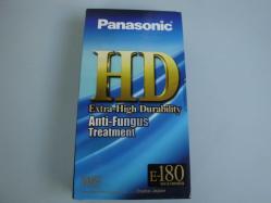 PANASONIC E-180 VHS VİDEO KASET - Made JAPAN - Made JAPAN - SIFIR AMBALAJINDA