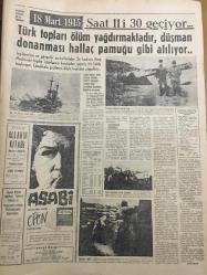 HÜRRİYET GAZETESİ 14 MART 1965 YIL :17 SAYI :6060--Madenciler dün iş başı yaptı ---Komünist propagandası yapıldı anlaşıldı ---Kıbrıs :Rumlar ,bir Türk köyünü muhasaraya aldı ---Genç bir kadın ,üç çocuğunu uyurken keserek öldürdü ----Komünizmi  metheden beyanname  dağıtılmış --Yunan Prensesi Irene halktan birine aşık ---Dişten alınan bir parça ile körlük gideriliyor ----Sigara öldürüyor ---Sarı lacivertliler bir puan daha kaybetti ---Fenerbahçe :1 Demirspor :1 ---Galatasaray :1 -A.Ordu : 0---Beykoz ,İzmirspor dan kıymetli iki puan aldı---Ankaragücü İstanbulspor Yenişemedi ---Fenerbahçe Ankaragücü ---Gündüz Kılıç maaşının indirilmesini istedi ---İnönü :Zonguldak Hadisesinin birden  vahamel almasının sebebi olacak dedi ---8 Saat ölü taklidi yaparak kan -revan içinde yattım ---Kıbrıs Rum basını Makarios a köklü  tedbirler tavsiye etti --Haydarpaşa Sağlık Kolejinde 100 öğrenci birbirine girdi ---Radyo Programları ---İki Yunan Subayına Para Cezası Verildi ----