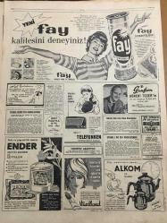 HÜRRİYET GAZETESİ 14 MART 1965 YIL :17 SAYI :6060--Madenciler dün iş başı yaptı ---Komünist propagandası yapıldı anlaşıldı ---Kıbrıs :Rumlar ,bir Türk köyünü muhasaraya aldı ---Genç bir kadın ,üç çocuğunu uyurken keserek öldürdü ----Komünizmi  metheden beyanname  dağıtılmış --Yunan Prensesi Irene halktan birine aşık ---Dişten alınan bir parça ile körlük gideriliyor ----Sigara öldürüyor ---Sarı lacivertliler bir puan daha kaybetti ---Fenerbahçe :1 Demirspor :1 ---Galatasaray :1 -A.Ordu : 0---Beykoz ,İzmirspor dan kıymetli iki puan aldı---Ankaragücü İstanbulspor Yenişemedi ---Fenerbahçe Ankaragücü ---Gündüz Kılıç maaşının indirilmesini istedi ---İnönü :Zonguldak Hadisesinin birden  vahamel almasının sebebi olacak dedi ---8 Saat ölü taklidi yaparak kan -revan içinde yattım ---Kıbrıs Rum basını Makarios a köklü  tedbirler tavsiye etti --Haydarpaşa Sağlık Kolejinde 100 öğrenci birbirine girdi ---Radyo Programları ---İki Yunan Subayına Para Cezası Verildi ----