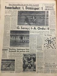 HÜRRİYET GAZETESİ 14 MART 1965 YIL :17 SAYI :6060--Madenciler dün iş başı yaptı ---Komünist propagandası yapıldı anlaşıldı ---Kıbrıs :Rumlar ,bir Türk köyünü muhasaraya aldı ---Genç bir kadın ,üç çocuğunu uyurken keserek öldürdü ----Komünizmi  metheden beyanname  dağıtılmış --Yunan Prensesi Irene halktan birine aşık ---Dişten alınan bir parça ile körlük gideriliyor ----Sigara öldürüyor ---Sarı lacivertliler bir puan daha kaybetti ---Fenerbahçe :1 Demirspor :1 ---Galatasaray :1 -A.Ordu : 0---Beykoz ,İzmirspor dan kıymetli iki puan aldı---Ankaragücü İstanbulspor Yenişemedi ---Fenerbahçe Ankaragücü ---Gündüz Kılıç maaşının indirilmesini istedi ---İnönü :Zonguldak Hadisesinin birden  vahamel almasının sebebi olacak dedi ---8 Saat ölü taklidi yaparak kan -revan içinde yattım ---Kıbrıs Rum basını Makarios a köklü  tedbirler tavsiye etti --Haydarpaşa Sağlık Kolejinde 100 öğrenci birbirine girdi ---Radyo Programları ---İki Yunan Subayına Para Cezası Verildi ----