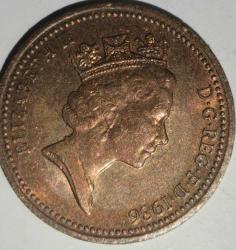 İNGİLTERE 1986  1 PENNY
