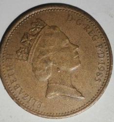 İNGİLTERE 1985   1 PENNY