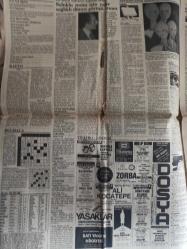 Cumhuriyet Gazetesi - 7 Ocak 1985 - Özdağlar için 'rüşvet' iddiası - Turgut Özal - 1985'te emekli olacak memurların ikramiyeleri - Kıbrıs için Atina'da hava iyimser - Reform mu? - Tarihi buluşma bugün - Cenevre Öncesi Washington - Soluklu resim için yalnız sağlıklı dünya görüşü yetmez - Haftanın Sanat Çizelgesi - Hayvanlar, Kim Kime Dum Duma, Piknik ,Hızlı Gazeteci, Tarihte Bugün Çizgi Romanı - Alışverişte belge düzeni nasıl olacak? - ANAP Konya İl Kongresi'nde kavga - Krizin kapısı, perşembe aralandı - Keban senetleri bugün satışta - Osman Ulagay - Vatandaşı Kandırmak - İstihsal Vergisi'nden kurtulan mallarda ucuzluktan eser yok - BWM Araba Reklamı - Eczacıbaşı 13'ü buldu - Galatasaray sigortalandı - Milyarlık takım düş kırıklığı yarattı - Ekonomi Notları - Keban Barajı'nın Gelir Ortaklığı Senetleri tüm İş Bankası şubelerinde bugün satışa sunulmuştur - Adolfo Suarez - Santiago Carillo - Darbeciler karşısında utanç verici bir duruma düşemezdim - Tam Takım Gazete