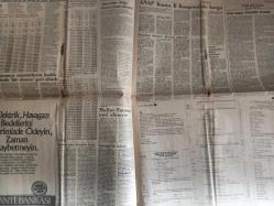 Cumhuriyet Gazetesi - 7 Ocak 1985 - Özdağlar için 'rüşvet' iddiası - Turgut Özal - 1985'te emekli olacak memurların ikramiyeleri - Kıbrıs için Atina'da hava iyimser - Reform mu? - Tarihi buluşma bugün - Cenevre Öncesi Washington - Soluklu resim için yalnız sağlıklı dünya görüşü yetmez - Haftanın Sanat Çizelgesi - Hayvanlar, Kim Kime Dum Duma, Piknik ,Hızlı Gazeteci, Tarihte Bugün Çizgi Romanı - Alışverişte belge düzeni nasıl olacak? - ANAP Konya İl Kongresi'nde kavga - Krizin kapısı, perşembe aralandı - Keban senetleri bugün satışta - Osman Ulagay - Vatandaşı Kandırmak - İstihsal Vergisi'nden kurtulan mallarda ucuzluktan eser yok - BWM Araba Reklamı - Eczacıbaşı 13'ü buldu - Galatasaray sigortalandı - Milyarlık takım düş kırıklığı yarattı - Ekonomi Notları - Keban Barajı'nın Gelir Ortaklığı Senetleri tüm İş Bankası şubelerinde bugün satışa sunulmuştur - Adolfo Suarez - Santiago Carillo - Darbeciler karşısında utanç verici bir duruma düşemezdim - Tam Takım Gazete