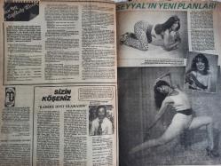 Yıldız Haftalık Aktüalite, Sinema ve Magazin Dergisi - Haziran Ayı - Nazan Şoray'a kimse söz dinletemiyor - Seher Şeniz hiç bir şey düşünmüyor - Osman Hattat - Türkan Şoray - Tülay Karaca milyoner mi oldu? - Korkusuz Geceler fotoromanı - Jale Efecik - İnci Bayram - Bilun Nazlıhan - Aydın Korkmaz - Atalay Kambur - Alptuğ Yalçın - Mualla Omay - Nilgün Atılgan - Bulut Aras'ın marifetleri  -Sezer Güvenirgil neyin peşinde? - Tülay Karaca - Sizin Köşeniz - Şerafettin Özdemir - Seyyal Taner'in yeni planları - Füsun Günuğur bu kez bir genç kızı seslendiriyor - Haftanın Filmleri - Mustafa Topaloğlu televizyon çekiminde ne hale geldi - Arzu Okay - Bir Aşk Böyle Bitti fotoğraf ve haberi - Tam Takım Dergi