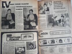 Yıldız Haftalık Aktüalite, Sinema ve Magazin Dergisi - Haziran Ayı - Nazan Şoray'a kimse söz dinletemiyor - Seher Şeniz hiç bir şey düşünmüyor - Osman Hattat - Türkan Şoray - Tülay Karaca milyoner mi oldu? - Korkusuz Geceler fotoromanı - Jale Efecik - İnci Bayram - Bilun Nazlıhan - Aydın Korkmaz - Atalay Kambur - Alptuğ Yalçın - Mualla Omay - Nilgün Atılgan - Bulut Aras'ın marifetleri  -Sezer Güvenirgil neyin peşinde? - Tülay Karaca - Sizin Köşeniz - Şerafettin Özdemir - Seyyal Taner'in yeni planları - Füsun Günuğur bu kez bir genç kızı seslendiriyor - Haftanın Filmleri - Mustafa Topaloğlu televizyon çekiminde ne hale geldi - Arzu Okay - Bir Aşk Böyle Bitti fotoğraf ve haberi - Tam Takım Dergi
