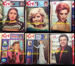 SES, HAFTALIK AKTÜALİTE SİNEMA, TİYATRO, MÜZİK ve GENÇLİK MECMUASI - 1977 YILINDAN CİLT İÇİNDE TOPLAM 26 SAYI - HEPSİ BİR CİLT İÇİNDE - TÜM SAYILAR EKSİKSİZ ve ÇOK TEMİZ -  CÜNEYT ARKIN, ADİLE NAŞİT, BRIGITTE BARDOT, GÖNÜL YAZAR, EMEL SAYIN, BÜLENT ERSOY, HÜLYA KOÇYİĞİT, AJDA PEKKAN, FİLİZ AKIN, NEŞE KARABÖCEK,TARIK AKAN, KADİR İNANIR, AYHAN IŞIK, HAKAN BALAMİR, ORHAN GENCEBAY, AHMET ÖZHAN,, ITIR ESEN, MÜJDE AR, ZEKİ MÜREN, PERİHAN SAVAŞ, NECLA NAZIR, BARIŞ MANÇO, FATMA GİRİK, SOPHIOA LOREN, GÜLŞEN BUBİKOĞLU, AJDA PEKKAN, OYA AYDOĞAN, CEM KARACA, AYŞEN GRUDA, MAHMUT HEKİMOĞLU, FÜSUN ÖNAL, MELİKE DEMİRAĞ, SEYYAL TANER, MUAZZEZ ABACI, HASAN HEYBETLİ, ÖMÜR GÖKSEL, ÜMİT TOKCAN, MÜJDAT GEZEN, NEJAT UYGUR, SELEN BÜKE, SEZEN AKSU, RIZA SİLAHLIPODA, GÜRAY AKTALAY, SACİT ÇÖZE, YAŞAR ÖZEL, ÜMİT AKTAN, TANJU GÜRSU, TİMUR ARDA, SERPİL BARLAS, NÜKHET DURU, SEMİHA YANKI, ATİLLA ATASOY, EROL EVGİN, ARZU OKAY, LEVENT SEÇER, SEÇİL HEPER, HALE SOYGAZİ, LEVENT KIRCA, ADNAN ADVAR, RÜÇHAN ÇAMAY