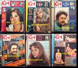 SES, HAFTALIK AKTÜALİTE SİNEMA, TİYATRO, MÜZİK ve GENÇLİK MECMUASI - 1977 YILINDAN CİLT İÇİNDE TOPLAM 26 SAYI - HEPSİ BİR CİLT İÇİNDE - TÜM SAYILAR EKSİKSİZ ve ÇOK TEMİZ -  CÜNEYT ARKIN, ADİLE NAŞİT, BRIGITTE BARDOT, GÖNÜL YAZAR, EMEL SAYIN, BÜLENT ERSOY, HÜLYA KOÇYİĞİT, AJDA PEKKAN, FİLİZ AKIN, NEŞE KARABÖCEK,TARIK AKAN, KADİR İNANIR, AYHAN IŞIK, HAKAN BALAMİR, ORHAN GENCEBAY, AHMET ÖZHAN,, ITIR ESEN, MÜJDE AR, ZEKİ MÜREN, PERİHAN SAVAŞ, NECLA NAZIR, BARIŞ MANÇO, FATMA GİRİK, SOPHIOA LOREN, GÜLŞEN BUBİKOĞLU, AJDA PEKKAN, OYA AYDOĞAN, CEM KARACA, AYŞEN GRUDA, MAHMUT HEKİMOĞLU, FÜSUN ÖNAL, MELİKE DEMİRAĞ, SEYYAL TANER, MUAZZEZ ABACI, HASAN HEYBETLİ, ÖMÜR GÖKSEL, ÜMİT TOKCAN, MÜJDAT GEZEN, NEJAT UYGUR, SELEN BÜKE, SEZEN AKSU, RIZA SİLAHLIPODA, GÜRAY AKTALAY, SACİT ÇÖZE, YAŞAR ÖZEL, ÜMİT AKTAN, TANJU GÜRSU, TİMUR ARDA, SERPİL BARLAS, NÜKHET DURU, SEMİHA YANKI, ATİLLA ATASOY, EROL EVGİN, ARZU OKAY, LEVENT SEÇER, SEÇİL HEPER, HALE SOYGAZİ, LEVENT KIRCA, ADNAN ADVAR, RÜÇHAN ÇAMAY