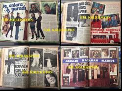 SES, HAFTALIK AKTÜALİTE SİNEMA, TİYATRO, MÜZİK ve GENÇLİK MECMUASI - 1977 YILINDAN CİLT İÇİNDE TOPLAM 26 SAYI - HEPSİ BİR CİLT İÇİNDE - TÜM SAYILAR EKSİKSİZ ve ÇOK TEMİZ -  CÜNEYT ARKIN, ADİLE NAŞİT, BRIGITTE BARDOT, GÖNÜL YAZAR, EMEL SAYIN, BÜLENT ERSOY, HÜLYA KOÇYİĞİT, AJDA PEKKAN, FİLİZ AKIN, NEŞE KARABÖCEK,TARIK AKAN, KADİR İNANIR, AYHAN IŞIK, HAKAN BALAMİR, ORHAN GENCEBAY, AHMET ÖZHAN,, ITIR ESEN, MÜJDE AR, ZEKİ MÜREN, PERİHAN SAVAŞ, NECLA NAZIR, BARIŞ MANÇO, FATMA GİRİK, SOPHIOA LOREN, GÜLŞEN BUBİKOĞLU, AJDA PEKKAN, OYA AYDOĞAN, CEM KARACA, AYŞEN GRUDA, MAHMUT HEKİMOĞLU, FÜSUN ÖNAL, MELİKE DEMİRAĞ, SEYYAL TANER, MUAZZEZ ABACI, HASAN HEYBETLİ, ÖMÜR GÖKSEL, ÜMİT TOKCAN, MÜJDAT GEZEN, NEJAT UYGUR, SELEN BÜKE, SEZEN AKSU, RIZA SİLAHLIPODA, GÜRAY AKTALAY, SACİT ÇÖZE, YAŞAR ÖZEL, ÜMİT AKTAN, TANJU GÜRSU, TİMUR ARDA, SERPİL BARLAS, NÜKHET DURU, SEMİHA YANKI, ATİLLA ATASOY, EROL EVGİN, ARZU OKAY, LEVENT SEÇER, SEÇİL HEPER, HALE SOYGAZİ, LEVENT KIRCA, ADNAN ADVAR, RÜÇHAN ÇAMAY