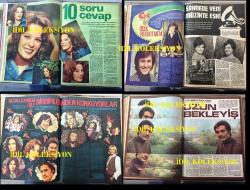 SES, HAFTALIK AKTÜALİTE SİNEMA, TİYATRO, MÜZİK ve GENÇLİK MECMUASI - 1977 YILINDAN CİLT İÇİNDE TOPLAM 26 SAYI - HEPSİ BİR CİLT İÇİNDE - TÜM SAYILAR EKSİKSİZ ve ÇOK TEMİZ -  CÜNEYT ARKIN, ADİLE NAŞİT, BRIGITTE BARDOT, GÖNÜL YAZAR, EMEL SAYIN, BÜLENT ERSOY, HÜLYA KOÇYİĞİT, AJDA PEKKAN, FİLİZ AKIN, NEŞE KARABÖCEK,TARIK AKAN, KADİR İNANIR, AYHAN IŞIK, HAKAN BALAMİR, ORHAN GENCEBAY, AHMET ÖZHAN,, ITIR ESEN, MÜJDE AR, ZEKİ MÜREN, PERİHAN SAVAŞ, NECLA NAZIR, BARIŞ MANÇO, FATMA GİRİK, SOPHIOA LOREN, GÜLŞEN BUBİKOĞLU, AJDA PEKKAN, OYA AYDOĞAN, CEM KARACA, AYŞEN GRUDA, MAHMUT HEKİMOĞLU, FÜSUN ÖNAL, MELİKE DEMİRAĞ, SEYYAL TANER, MUAZZEZ ABACI, HASAN HEYBETLİ, ÖMÜR GÖKSEL, ÜMİT TOKCAN, MÜJDAT GEZEN, NEJAT UYGUR, SELEN BÜKE, SEZEN AKSU, RIZA SİLAHLIPODA, GÜRAY AKTALAY, SACİT ÇÖZE, YAŞAR ÖZEL, ÜMİT AKTAN, TANJU GÜRSU, TİMUR ARDA, SERPİL BARLAS, NÜKHET DURU, SEMİHA YANKI, ATİLLA ATASOY, EROL EVGİN, ARZU OKAY, LEVENT SEÇER, SEÇİL HEPER, HALE SOYGAZİ, LEVENT KIRCA, ADNAN ADVAR, RÜÇHAN ÇAMAY