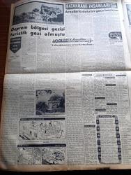 Vatan Gazetesi - 24 Mayıs 1957 - CHP Rejim Davasının Süratle Hallini İsteyecek - Makarios Londra'ya Gidiyor - Meşhur Bir İngiliz Kalp Cerrahı Russell Brock Geldi - Ofis Köylüden 600 Bin Ton Buğday Alacak - Fransa'da Başvekil Henüz Yok - Francis Noel Baker Neden Yunanlıların Dostu - Charlie Chaplin'in Bir Kız Çocuğu Oldu - Eflatun Kız Yazan Nihal Yeğinobalı Yazı Dizisi - Zahir Güvemli'nin Resim Sergisi - İstanbul'un Fethinin 504.  Yıldönümü - Şehir Tiyatrosu Gülhane'de Faaliyete Geçiyor - Havalarda 70.000 Km. Yazan Ahmet Emin Yalman Yazı Dizisi - Ankara'da 52 Evlik Bir NATO Sitesi Kurulacak - Deprem Bölgesinde Bir Gezi Yazan Naim Tirali - Ömer Seyfettin'in Büstü Açıldı - Batakhane İnsanları Yazan Adnan Veli Yazı Dizisi - Mehmet Ali Has'ın Transfer Ayında Adalet'ten Ayrılacağı Söyleniyor - 100 Bin Kişilik Stadyum Edirnekapı İle Topkapı Arasında Yapılacak - Milli Oyuncu Recep Adanır Viyana'ya Gitti - Dün Yapılan Ankara At Yarışları - Federasyon Kupası Maçları - Buk Rocers Çizen Rick Yager