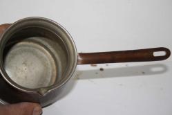 OSMANLI DAMGALI OSMANLI ZAMANINDAN KALMA BAKIR CEZVE (ANTİK KOLİ 19