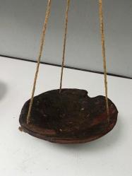 Antika Nadir Tümüyle Ahşap Osmanlı El Terazi