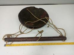 Antika Nadir Tümüyle Ahşap Osmanlı El Terazi