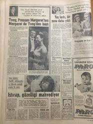 HÜRRİYET GAZETESİ  2 NİSAN 1967 YIL :19 SAYI :6796----7 Yeni Bakan Kabine de Büyük Değişiklik: 6 Bakan İstifa Etti -Devlet Bakanlığı 4 e Çıkarıldı --Revizyondan sonra kabine  --Katil zanlısı yüzbaşı Gürsoytrak teslim oldu --Ecevit in gözü önünde belediye reisi öldürüldü ---Sunay bu sabah Amerika ya  hareket ediyor ---Urfa da bir uçak tankerle çarpıştı şoför  öldü pilot yaralı ---Polisler Kara Mehmet in bir dediğini iki etmiyor ---Sapık katilin evinde 5. kurbanını da cesedi bulundu ---Hırsızın kanı verilen namuslu vatandaş  hırsızlığa başladı ---Vefa ,Feriköy ü farklı yendi : 3-0--Galatasaray -Fenerbahçe ---Beykoz -Mersin İdmanyurdu Adana Demirspor -Bursaspor ---G.Birliği :4 Eskişehir :0---Beşiktaş :0 I.Spor :0---Katil çiftçi Gül Ruh a bir ayda 100 bin lira para yedirdim dedi ---Ziraat Bankasının Mevduat Yekunu 3,5 Milyarı Geçti ----