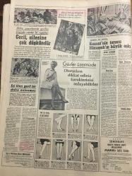 HÜRRİYET GAZETESİ 16 MAYIS 1965 YIL :18 SAYI :6120---Ereğli Demir ve Çelik Tesisi Hizmete Girdi ---Esrar satan anne ve babasını polise  yakalattı ---Rekolte yüksek olduğu için ofis  hububata zam yapmıyor ---Nato Konseyi ,Türk -Yunan ilişkilerinden  çok memnun ---Kükürt işçileri kongrede birbirine girdi ---Daruşşafaka 92 Yaşında ----Bayram fişekleri patlayınca  bütün bir kaza halkı  gece don -gömlek sokağa çıkmadı --Çalışan kadınlar ev işi ve  kocaları ile  meşgul olamıyor ---Cinsiyet konusunda uçurumun eşiğindeyiz ---Bugoslav ve Bulgarlarla ortk  ortak turistik bir film hazırlıyoruz ---Mualla Mukadder :En son okuduğu eserler ---Sinema Yıldızlarına Plak Doldurdu :Ajda Pekkan ,Suzan Avcı ,Çetin Altıner ,Vahi Öz ,Neriman Köksal ---Fenerbahçe şampiyonluğa biraz daha yaklaştı :3-1---Hacettepe :1 -G.Birliği :1 ----Feriköy -Altay yenişemedi :0-0--Altınordu , tehlike hattından sıyrılıyor --Makarios  Enosis te  israr  ediyor ---Çan Seramik İşçilerinin Grevi Devam Ediyor ---