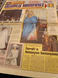 Kelebek Ev Gazetesi manşet  sayfası -  7 Ocak 1978 - Taner Şener, Emel Sayın, Serpil Barlas, Arzu Okay,Sevim Tuna