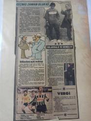 12 Aralık 1981 - İyi örnek kötü örnek - Necmi Yanyolaç - Hakkı Kaptan ve Kaval - Futbol Yerine - Size de size de - Geçmiş zaman olur ki - Engin Verel Fransa'da başarıdan başarıya koşuyor - İddiacılara açık mektup - Gazete haberi - Tek Yaprak Arkalı Önlüdür
