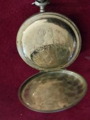 Cep Saati, Köstekli Cep Saati, İsviçre Üretimi  Cortebert  Marka Devlet Demiryolları Tren Görselli Nadir Çıkan Koleksiyonluk,  Çalışır Vaziyette , Saat Onbir ve İki yönünde Camında Çatlak Var, KULLANIMA Engel Değil.1940/1950'lerden.