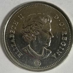 KANADA  2008   25 CENT