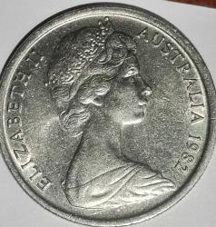 AVUSTRALYA 1982   5 CENT
