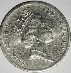 AVUSTRALYA 1990   5 CENT