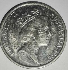 AVUSTRALYA 1998   5 CENT